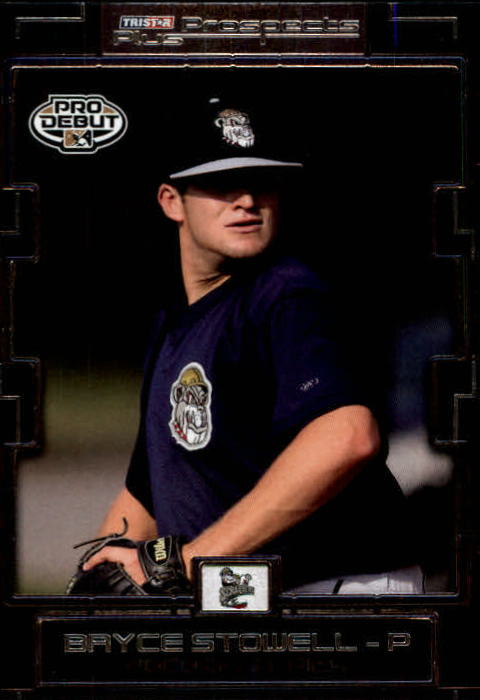 2008 TRISTAR Prospects Plus #65 Bryce Stowell PD