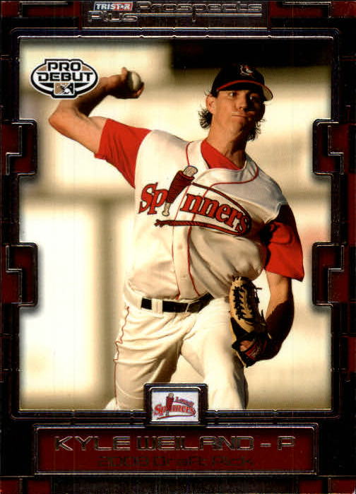 2008 TRISTAR Prospects Plus #105 Kyle Weiland PD