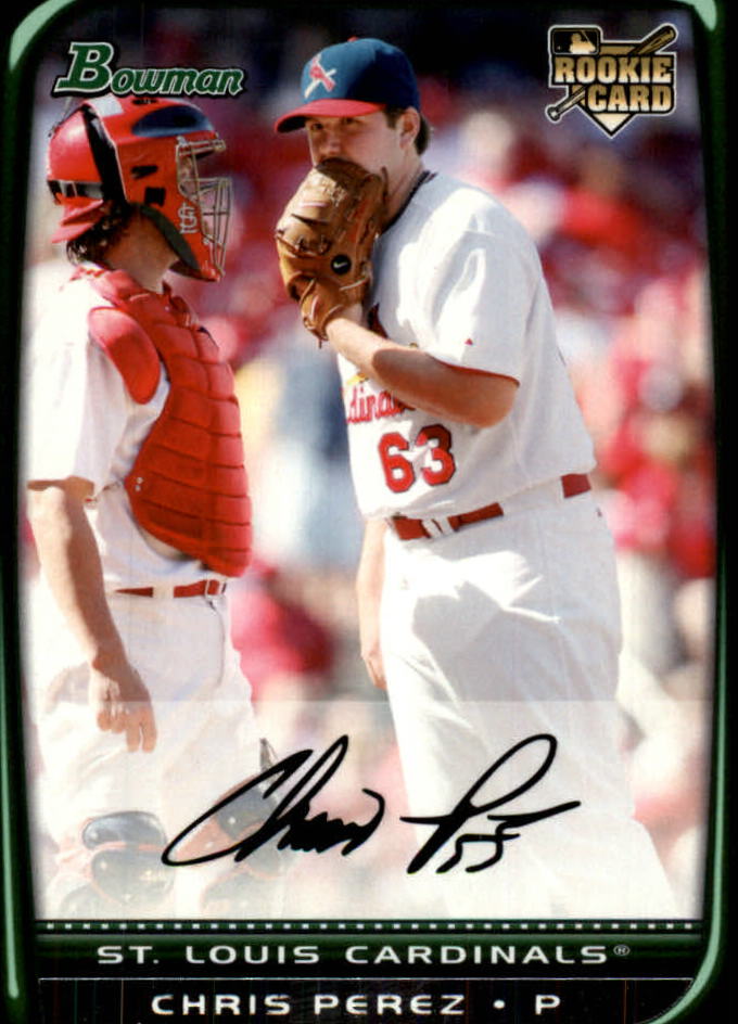 2008 Bowman Draft #BDP29 Chris Perez RC