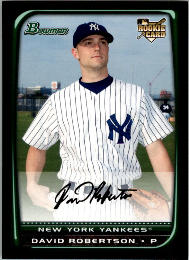2008 Bowman Draft #BDP48 David Robertson RC