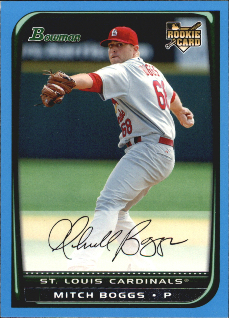 2008 Bowman Draft Blue #BDP10 Mitch Boggs