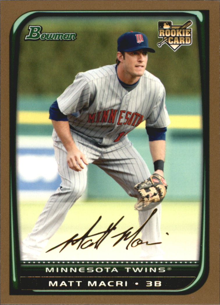 2008 Bowman Draft Gold #BDP28 Matt Macri