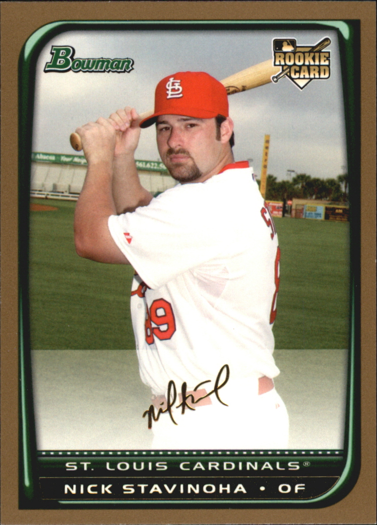 2008 Bowman Draft Gold #BDP49 Nick Stavinoha
