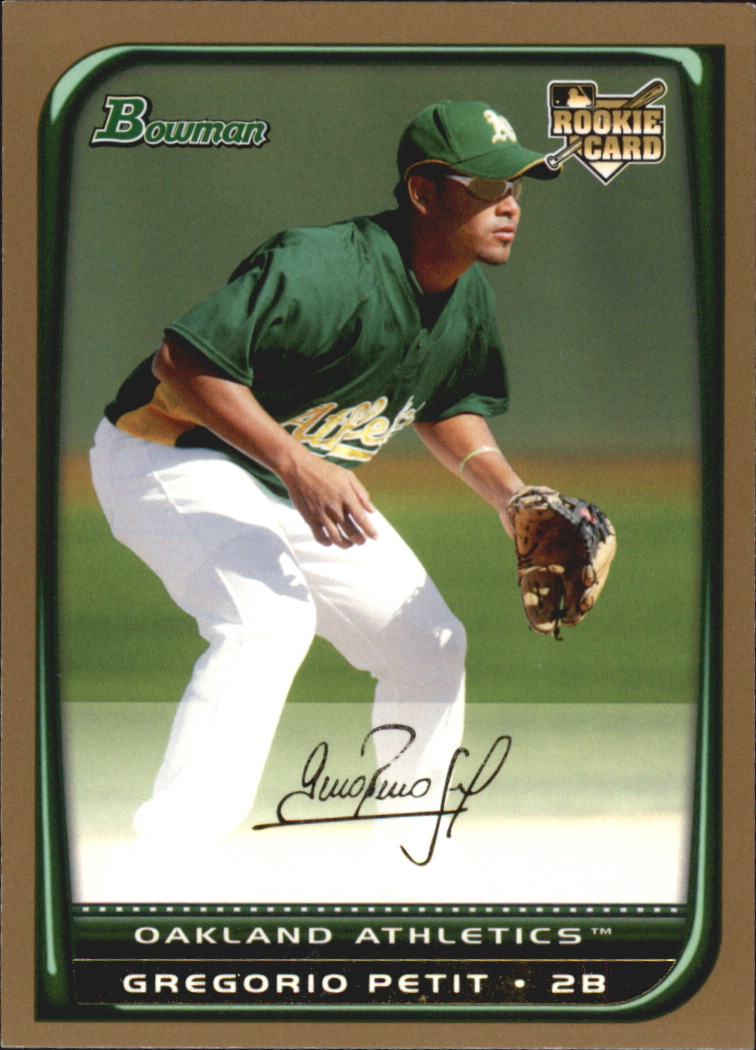 2008 Bowman Draft Gold #BDP54 Gregorio Petit