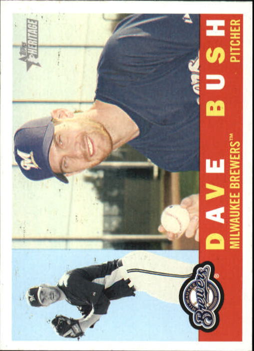 2009 Topps Heritage #41 Dave Bush