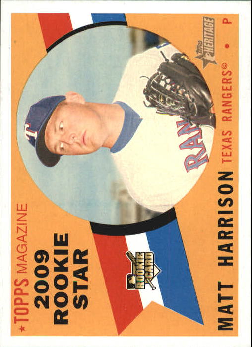 2009 Topps Heritage Baseball Card Pick (Base) 1-329 - Picture 108 of 500