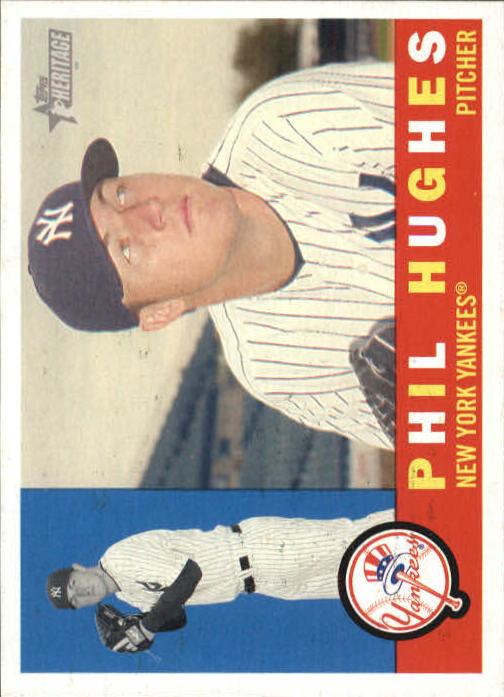 2009 Topps Heritage #96 Phil Hughes