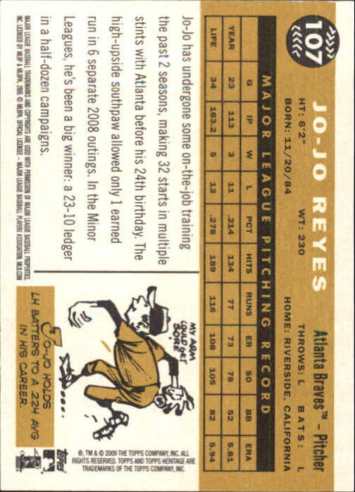 2009 Topps Heritage Baseball Card Pick (Base) 1-329 - Picture 171 of 500