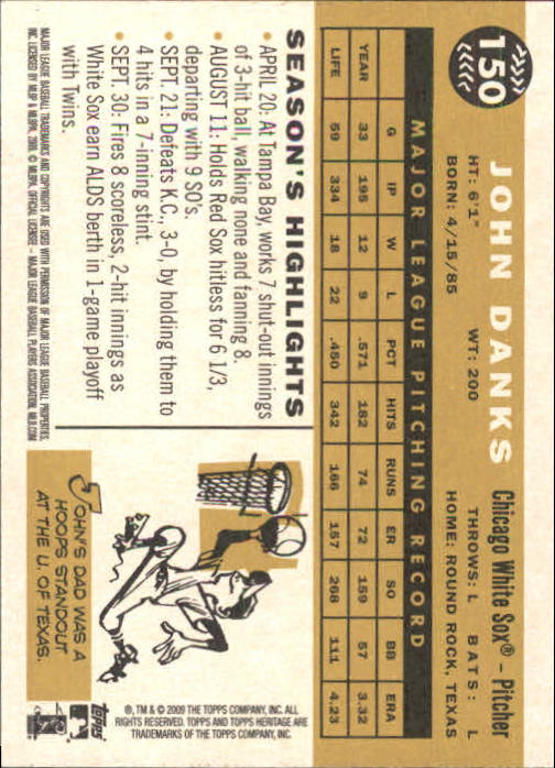 2009 Topps Heritage Baseball Card Pick (Base) 1-329 - Picture 238 of 500