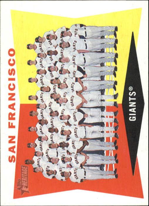2009 Topps Heritage #151 San Francisco Giants TC