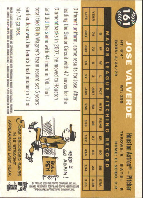 2009 Topps Heritage Baseball Card Pick (Base) 1-329 - Picture 256 of 500