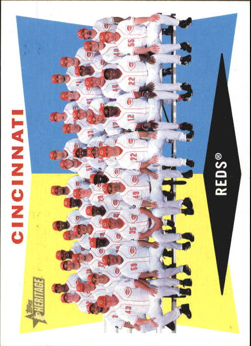 2009 Topps Heritage #164 Cincinnati Reds TC