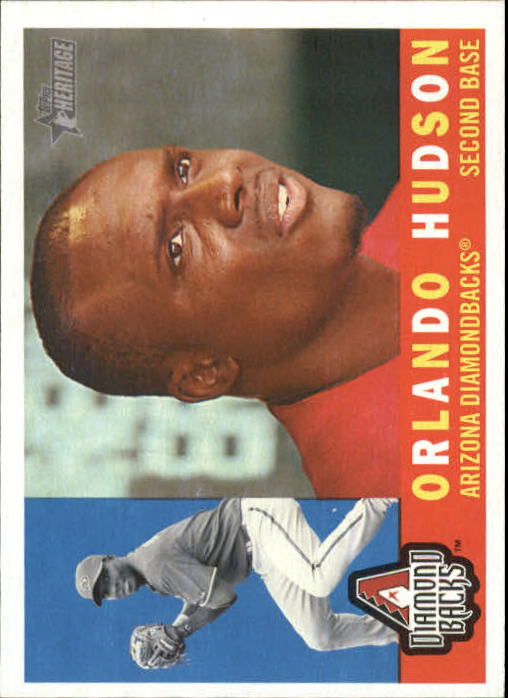 2009 Topps Heritage #197 Orlando Hudson