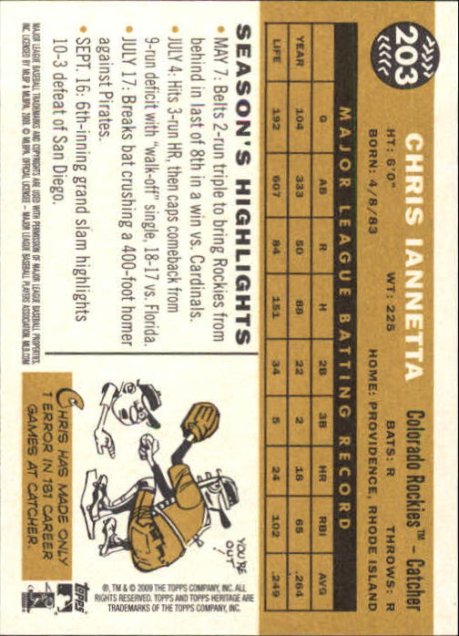 2009 Topps Heritage Baseball Card Pick (Base) 1-329 - Picture 328 of 500