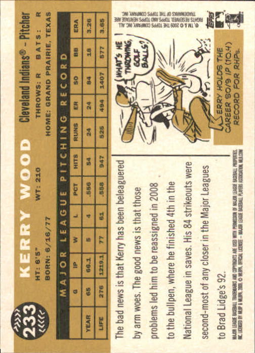 2009 Topps Heritage Baseball Card Pick (Base) 1-329 - Picture 356 of 500