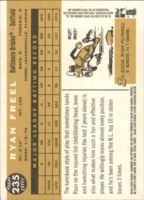 2009 Topps Heritage Baseball Card Pick (Base) 1-329 - Picture 360 of 500