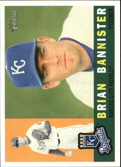 2009 Topps Heritage #252 Brian Bannister