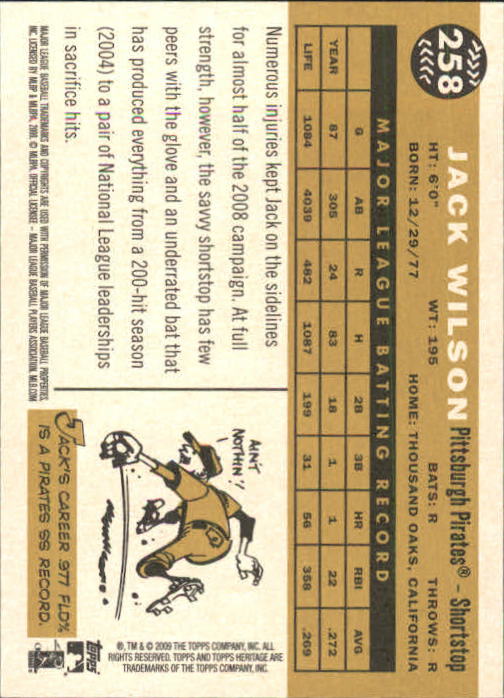 2009 Topps Heritage Baseball Card Pick (Base) 1-329 - Picture 388 of 500