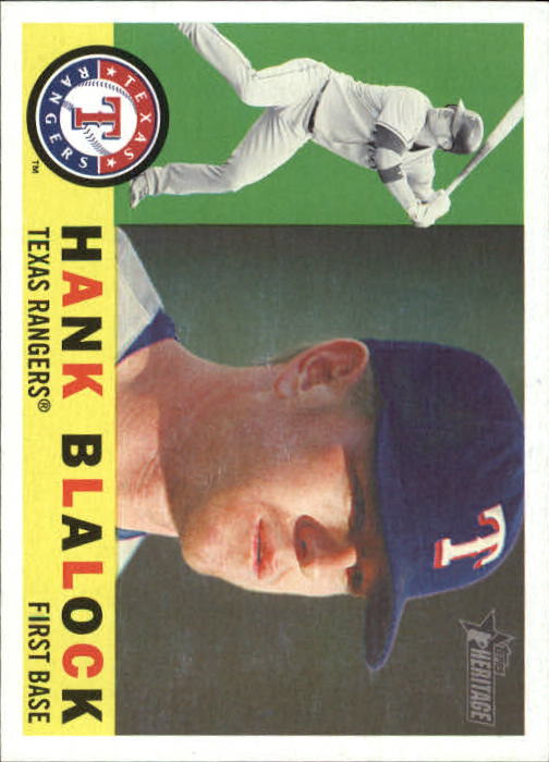 2009 Topps Heritage #267 Hank Blalock