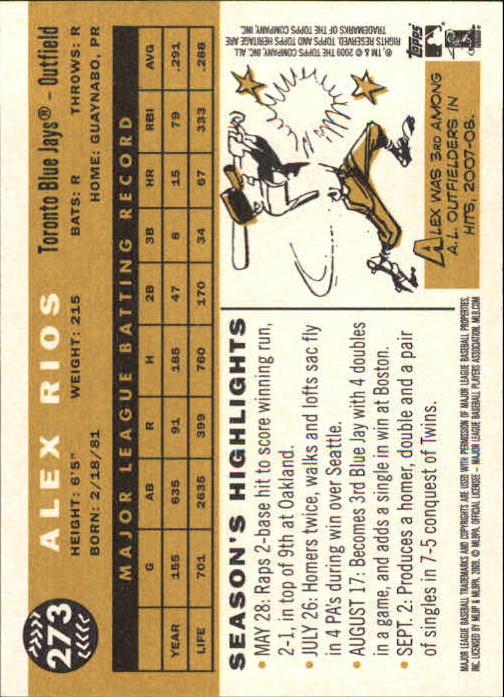 2009 Topps Heritage Baseball Card Pick (Base) 1-329 - Picture 416 of 500