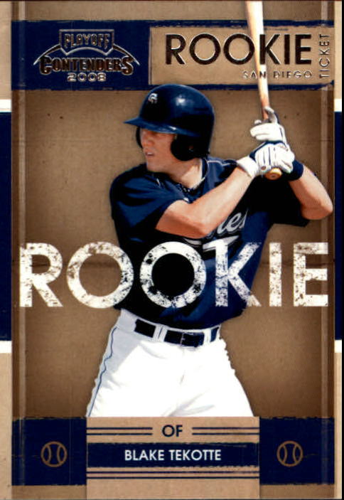 2008 Playoff Contenders Baseball "Main Set" Cards #1 to #50 - Picture 8 of 75