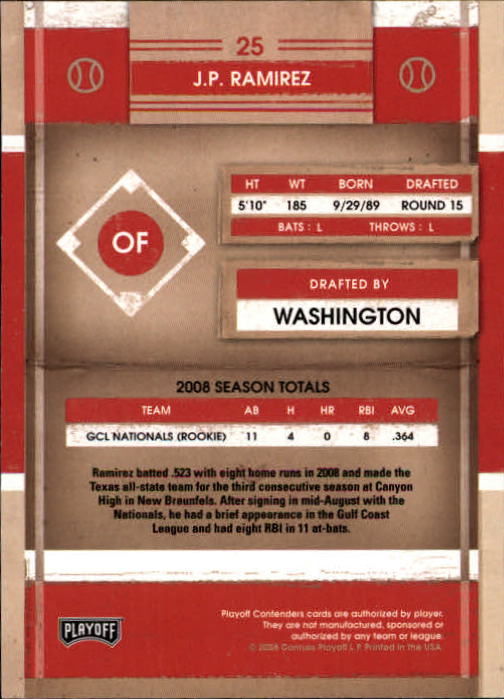 2008 Playoff Contenders Baseball "Main Set" Cards #1 to #50 - Picture 37 of 75