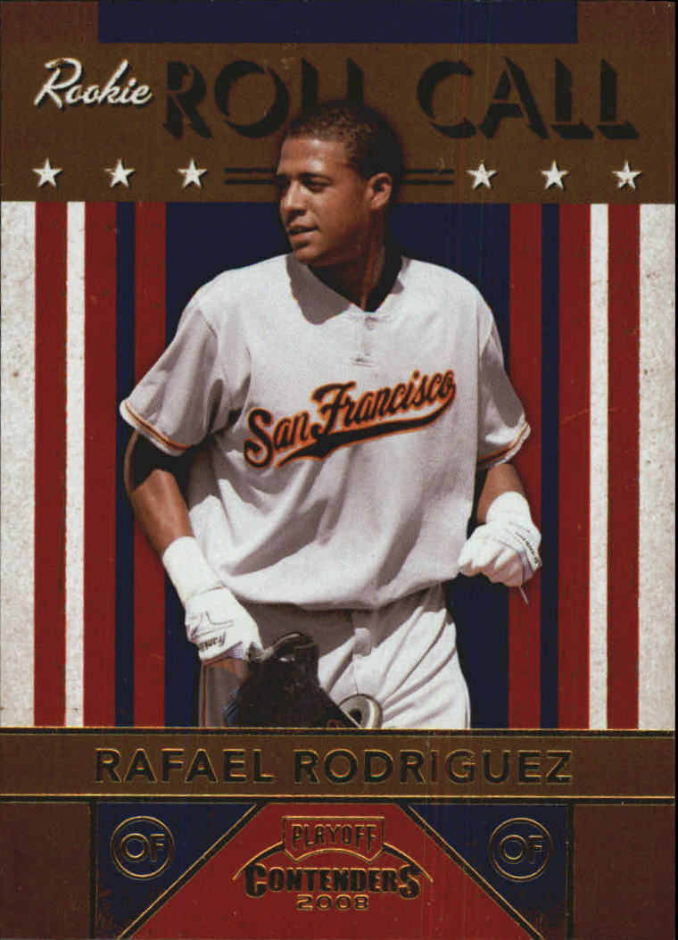 2008 Playoff Contenders Rookie Roll Call #3 Rafael Rodriguez