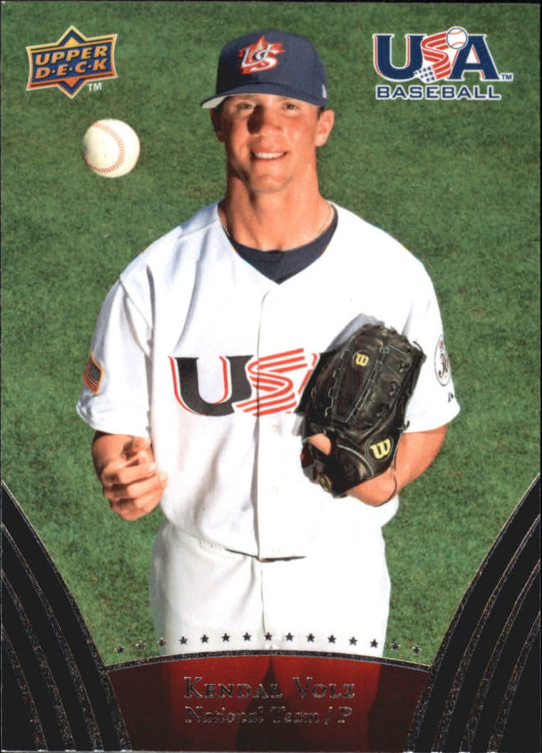2008-09 USA Baseball #22 Kendal Volz