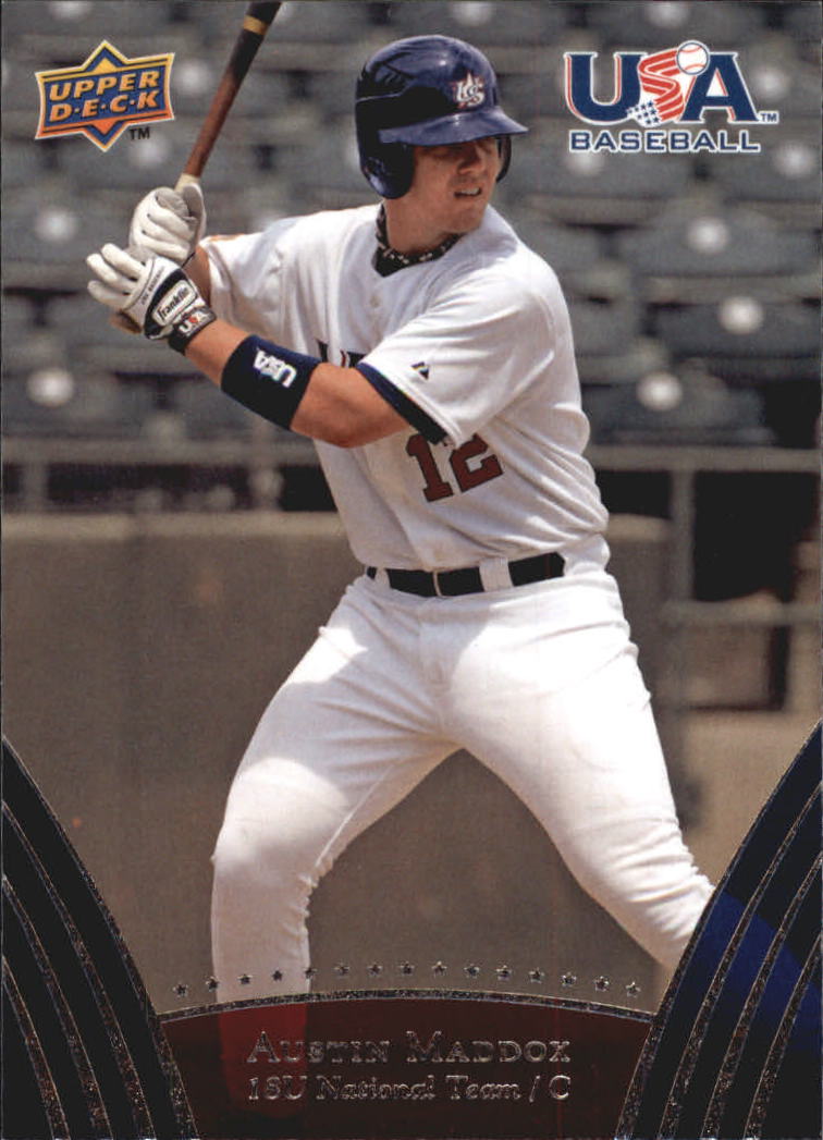 2008-09 USA Baseball #24 Austin Maddox