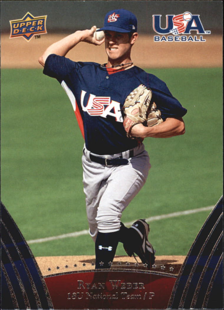 2008-09 USA Baseball #38 Ryan Weber