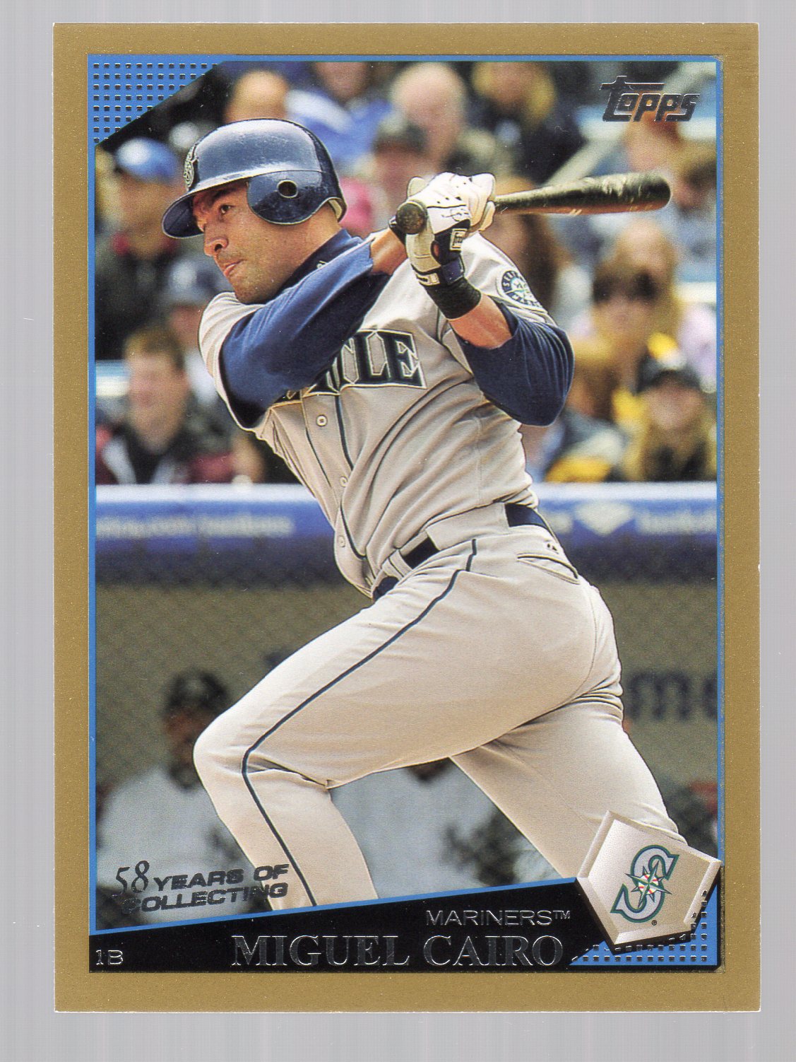 2009 Topps Gold Border #82 Miguel Cairo