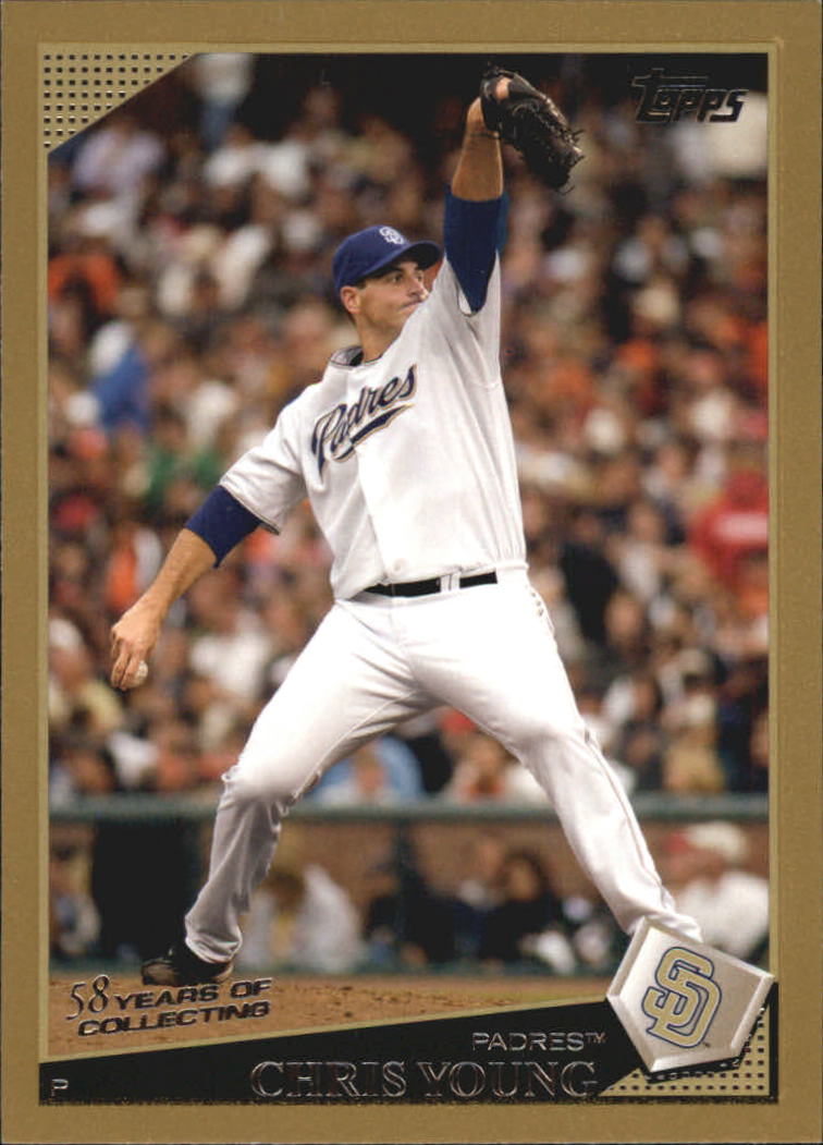 2009 Topps Gold Border #113 Chris Young