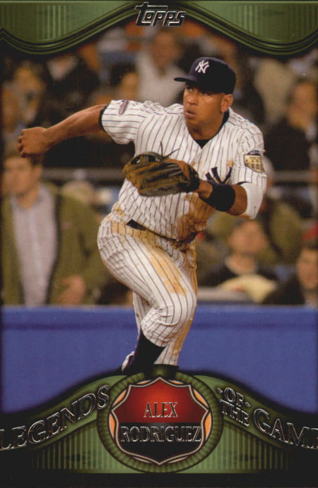 2009 Topps Legends of the Game #LGAR Alex Rodriguez