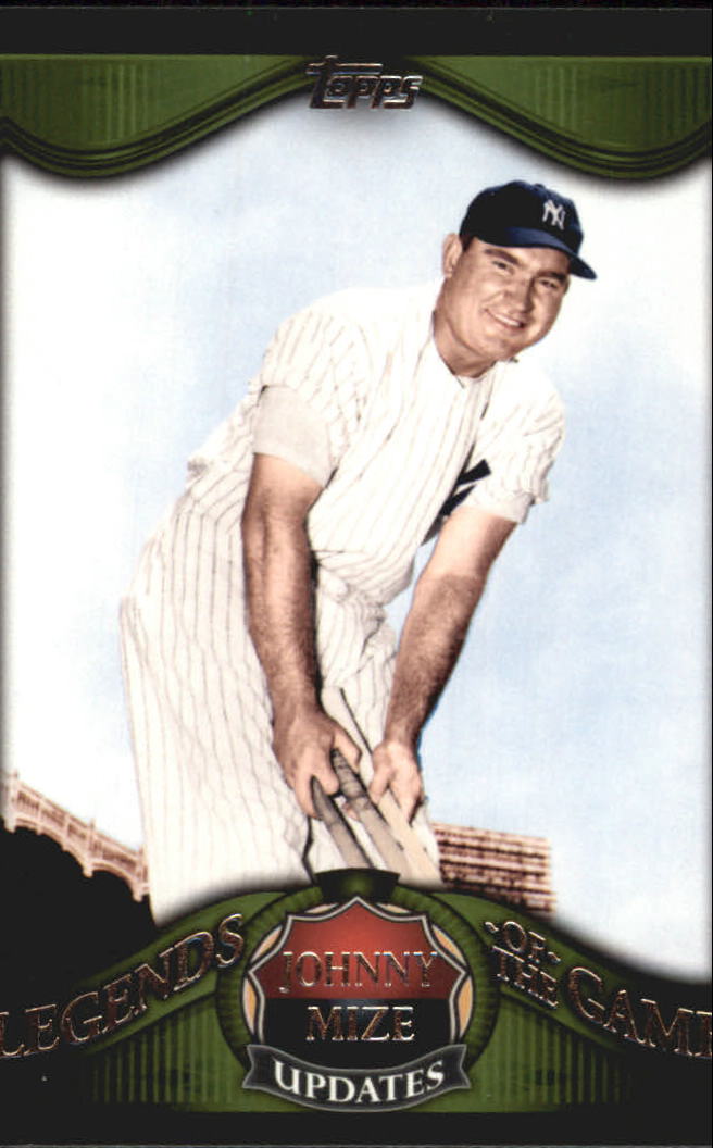 2009 Topps Legends of the Game #LGU10 Johnny Mize