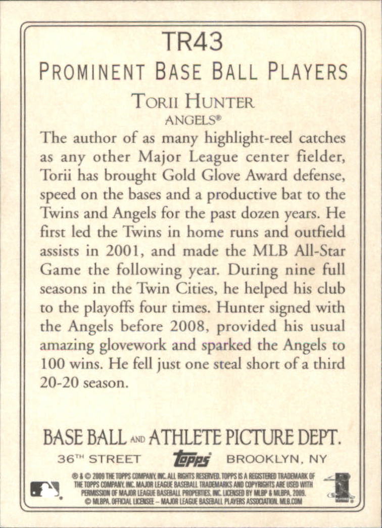 A1809- 2009 Topps Baseball Cards Assorted Inserts1 -You Pick- 15+ FREE US SHIP - Picture 373 of 433