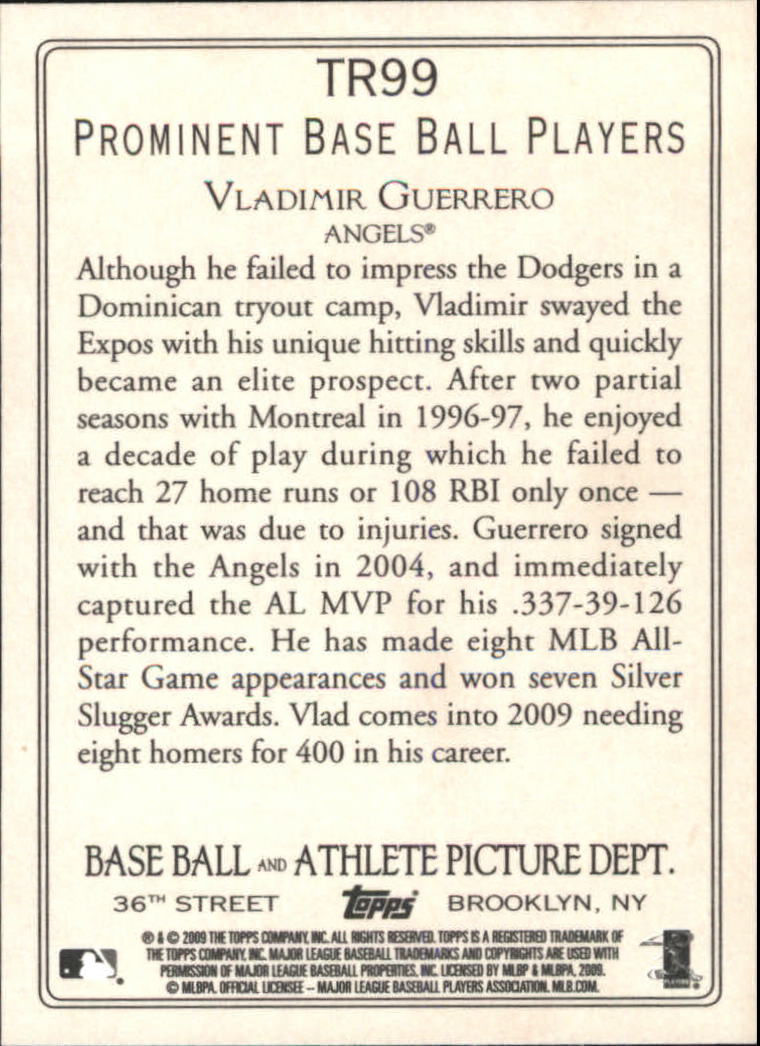 2009 Topps Baseball Turkey Red Singles -You Choose - Bild 104 von 148
