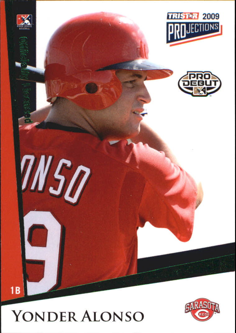 2009 TRISTAR PROjections #33 Yonder Alonso