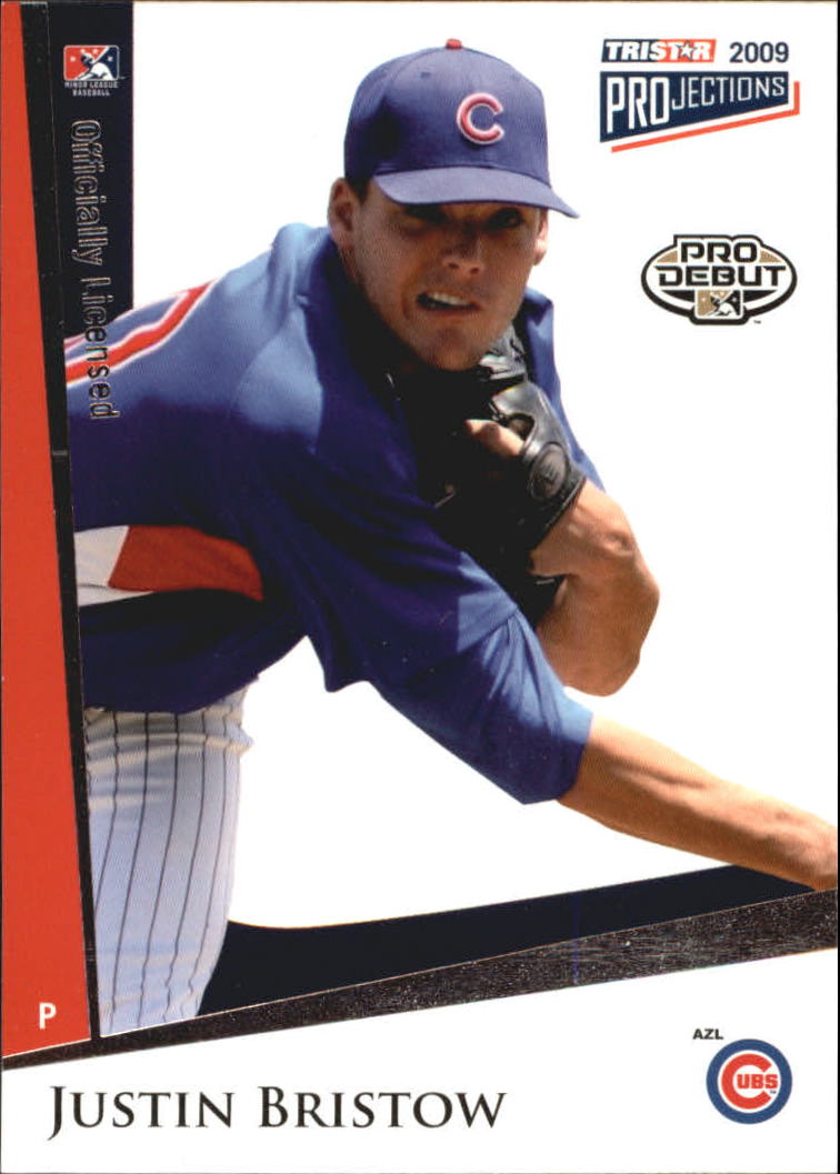 2009 TRISTAR PROjections #117 Justin Bristow PD