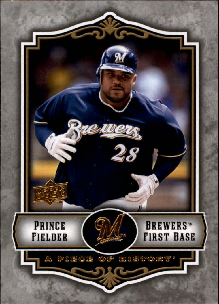 2009 UD A Piece of History #53 Prince Fielder