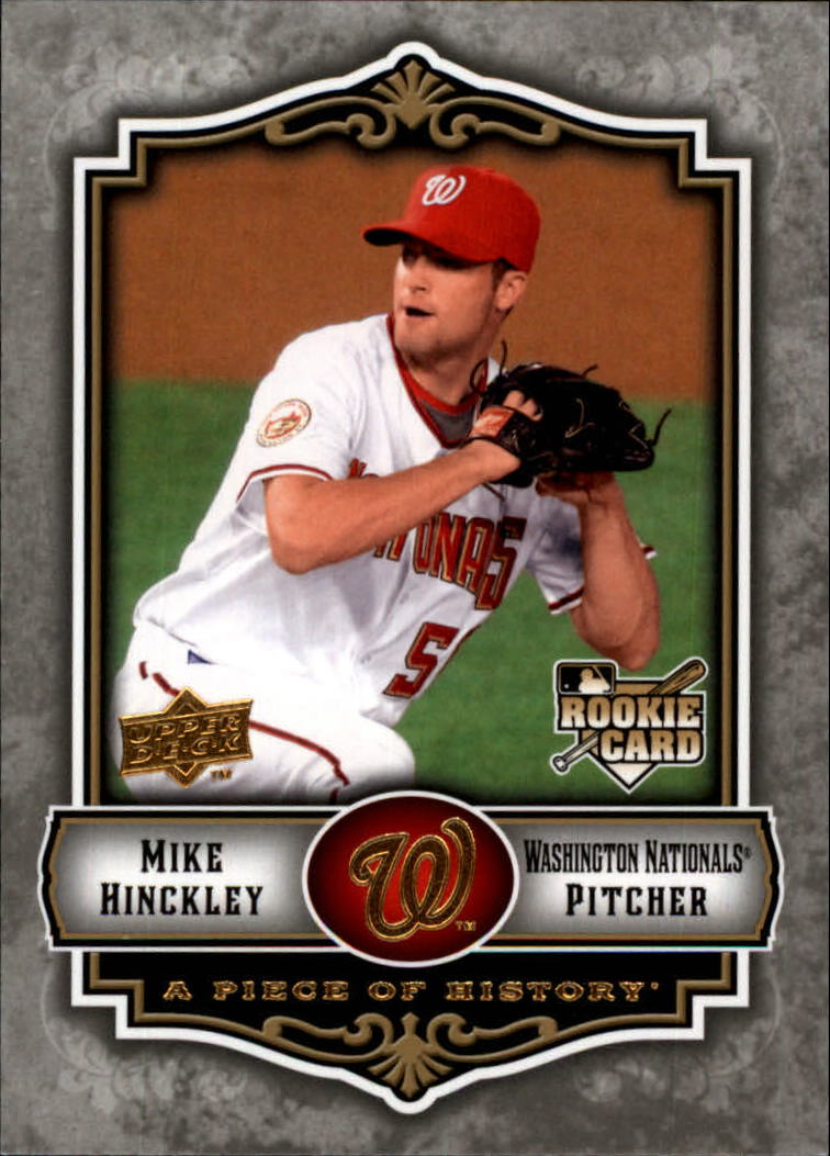 2009 UD A Piece of History #149 Mike Hinckley (RC)