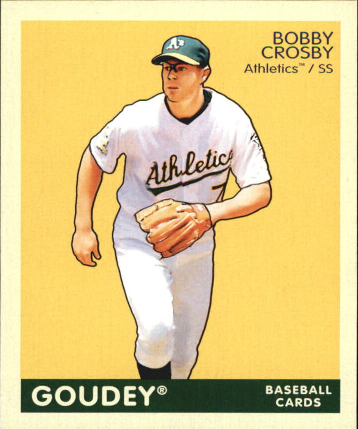 2009 Upper Deck Goudey Mini Green Back #150 Bobby Crosby