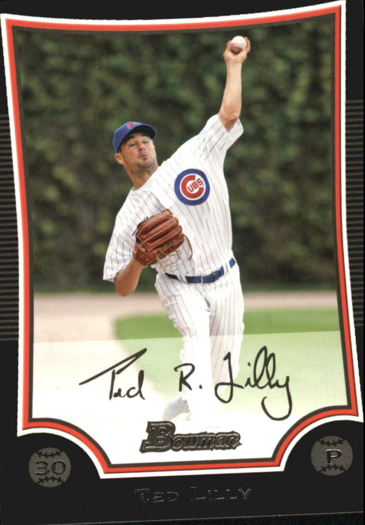 2009 Bowman #17 Ted Lilly