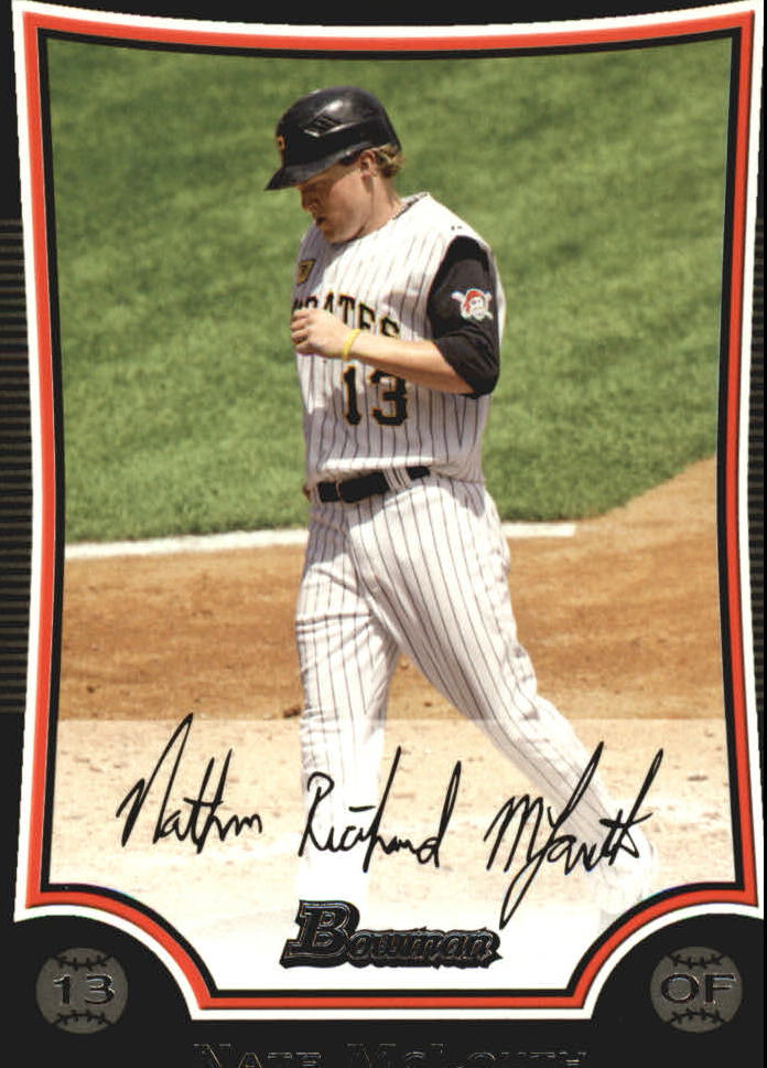 2009 Bowman #19 Nate McLouth