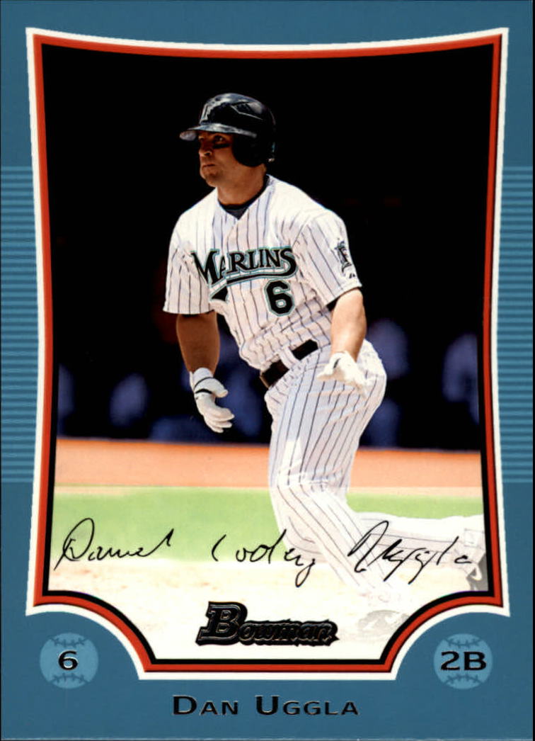 2009 Bowman Blue #189 Dan Uggla