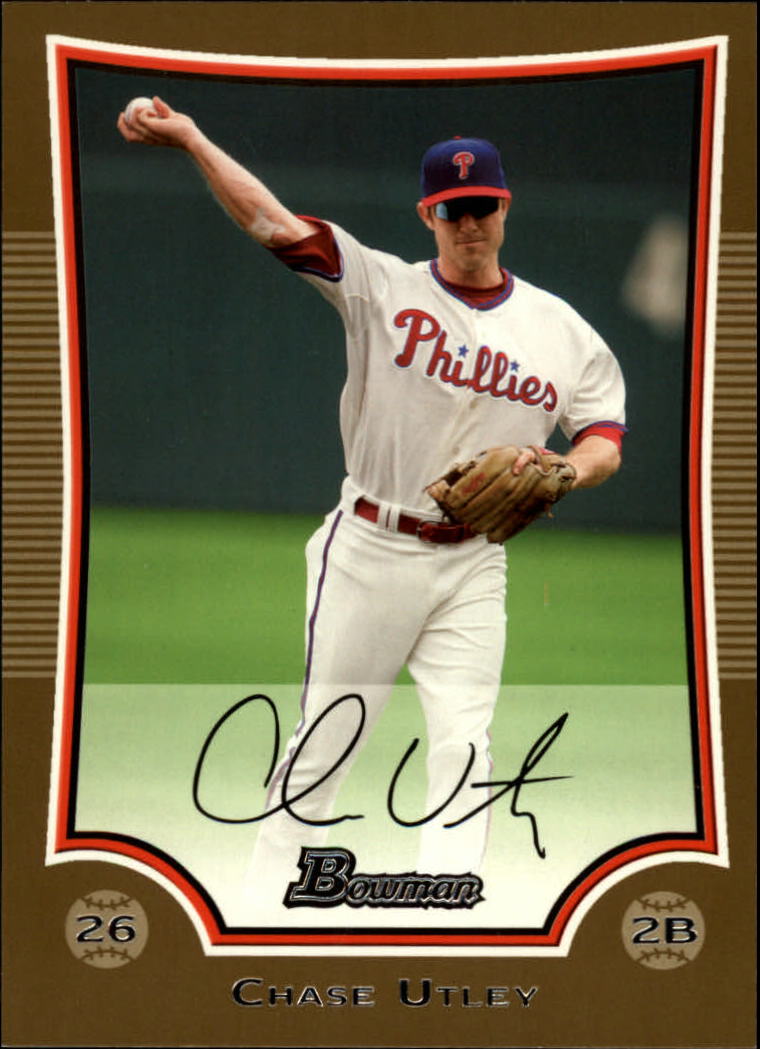 2009 Bowman Gold #4 Chase Utley