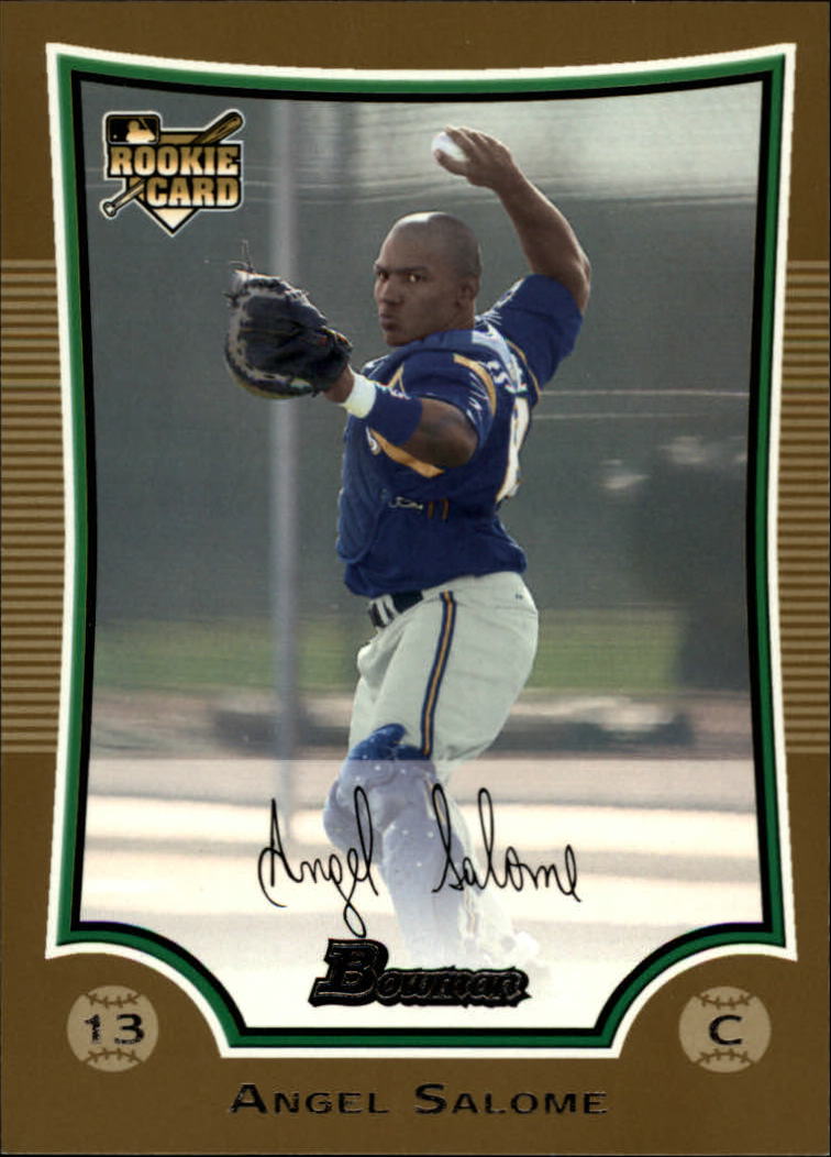 2009 Bowman #214 Angel Salome (RC) - NM-MT - Jammin JD Sports Cards