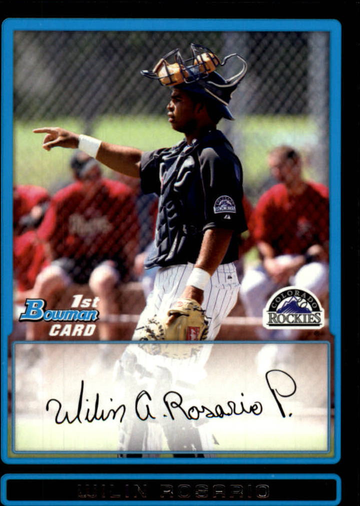 2009 Bowman Prospects #BP58 Wilin Rosario