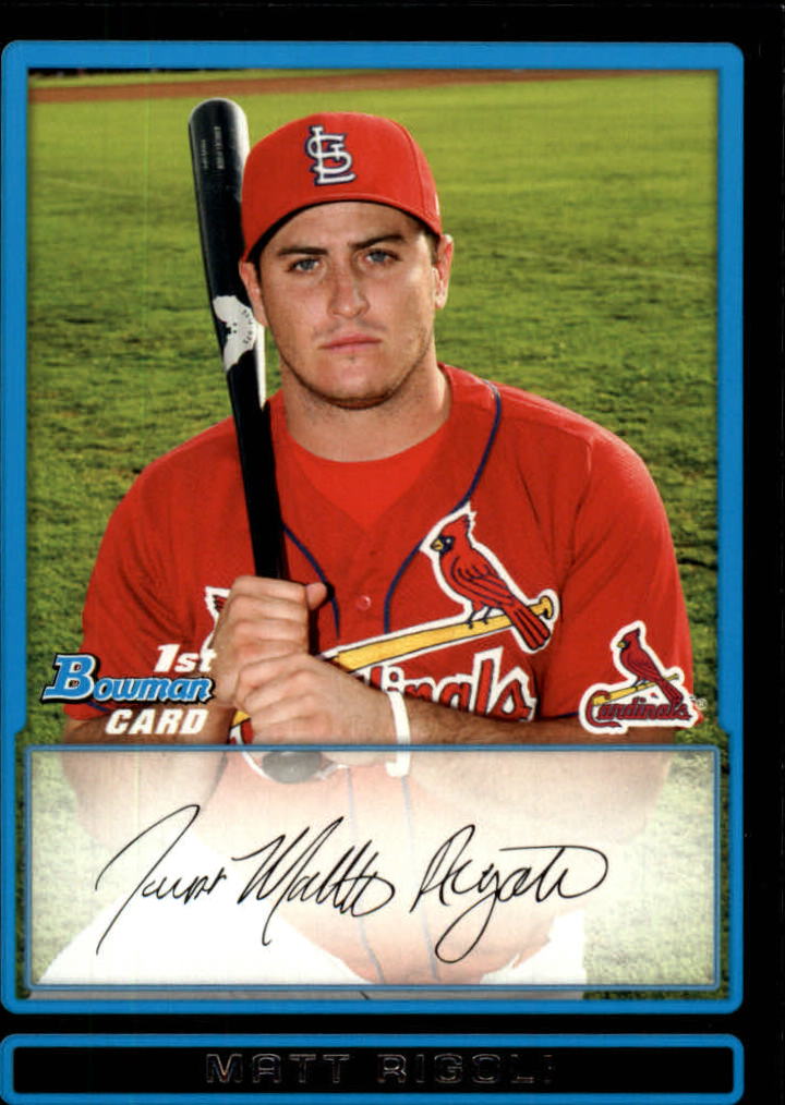 2009 Bowman Prospects #BP68 Matt Rigoli