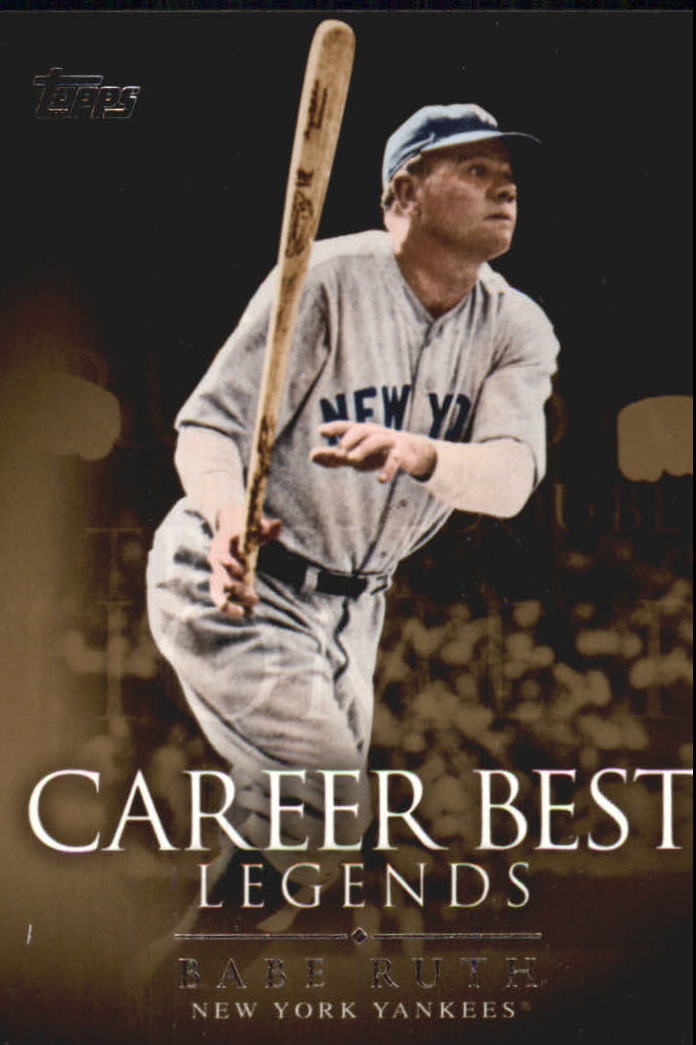 2009 Topps Legends of the Game Career Best #BR Babe Ruth