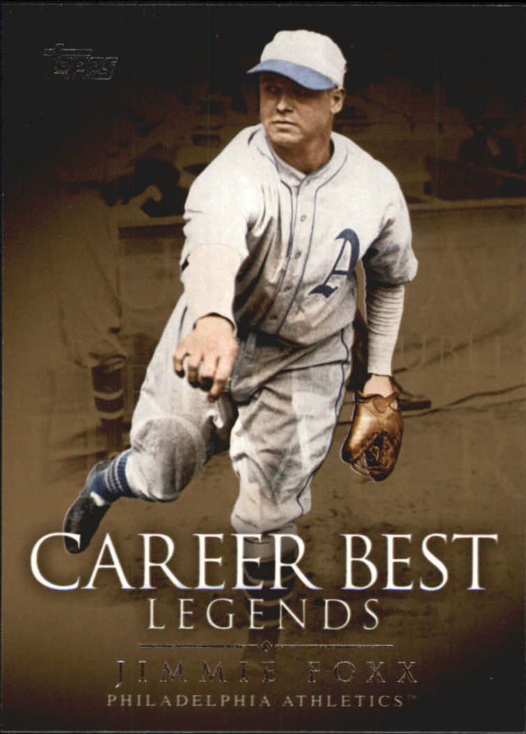 2009 Topps Legends of the Game Career Best #JF Jimmie Foxx